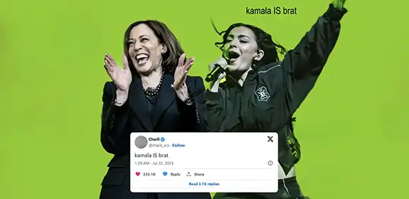 La Intersección de la Cultura Pop y la Política: El Caso de «Brat» de Charli XCX y Kamala Harris